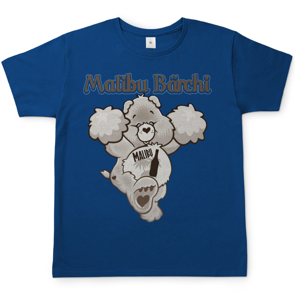 Malibu Bärchi - Glücksbärchi - Herren Shirt Royal Blue