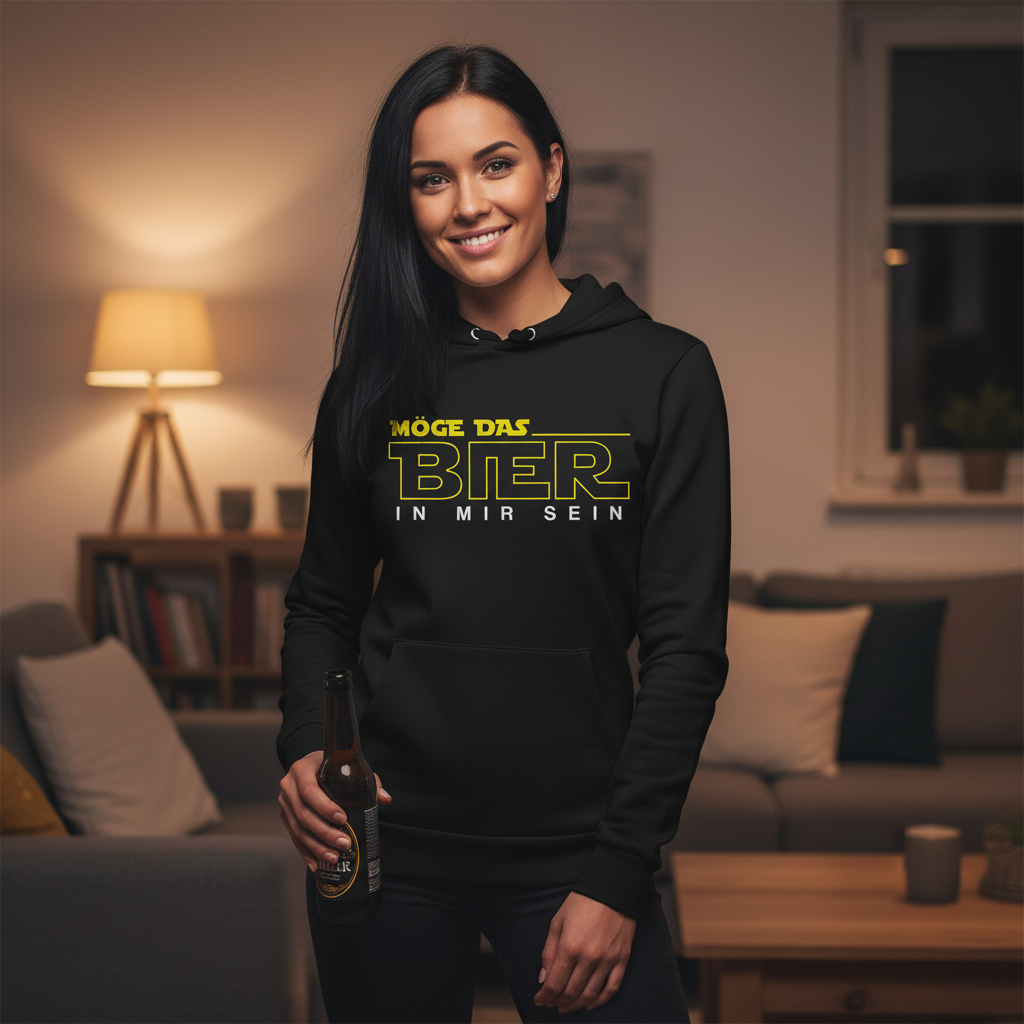 Möge das Bier in mir sein - Star Wars - Damen Hoodie