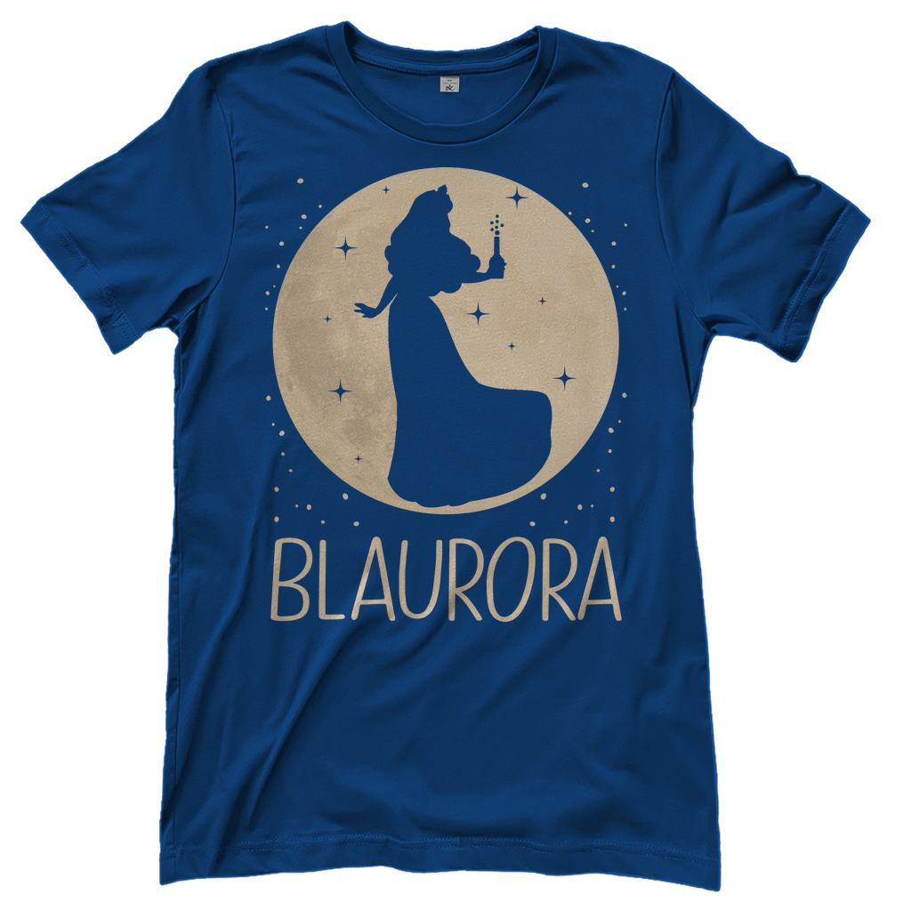 Mond Prinzessin - Blaurora - Damenshirt Royal Blue