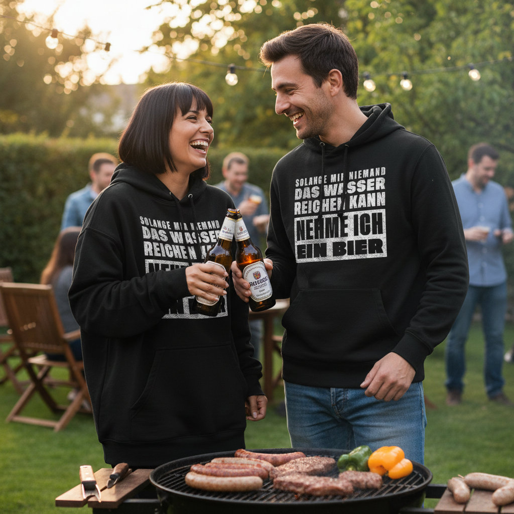 Nehme ich ein Bier - Unisex Hoodie