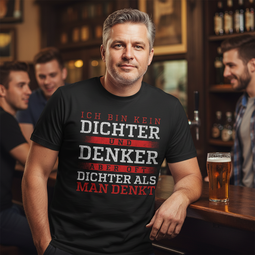 Oft dichter als man denkt - Herren Shirt