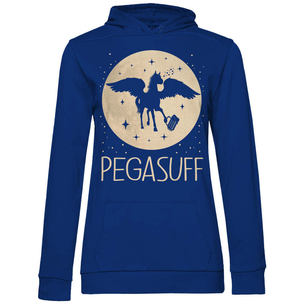 Mond Prinzessin - Pegasuff - Damen Hoodie Royal