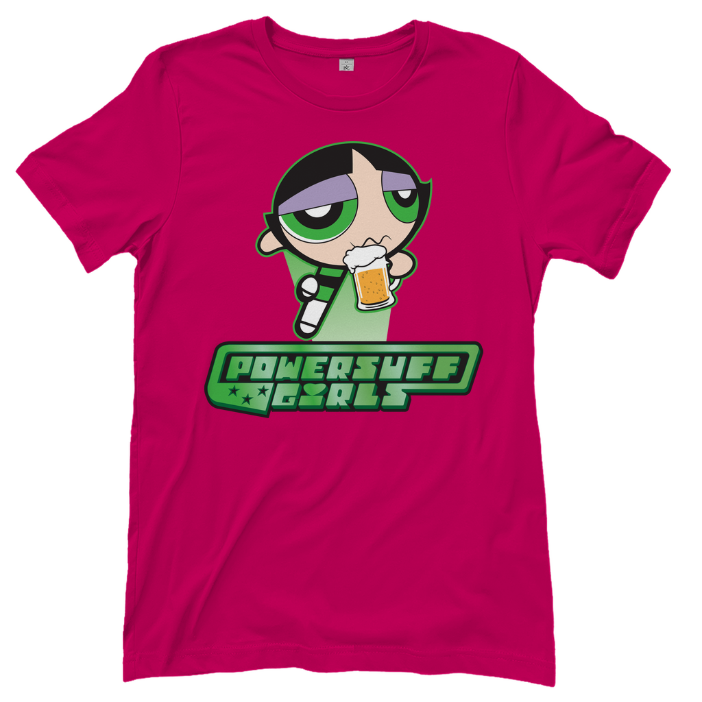 Buttercup Powersuff Powerpuff Girls - Damenshirt Sorbet