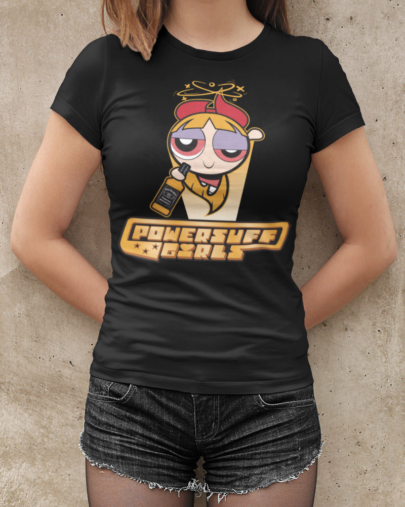 Blossom Powersuff Powerpuff Girls - Damenshirt