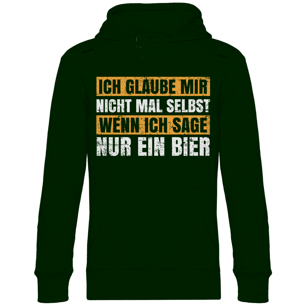 Ich glaube mir nicht mal selbst - Unisex Hoodie Forest Green