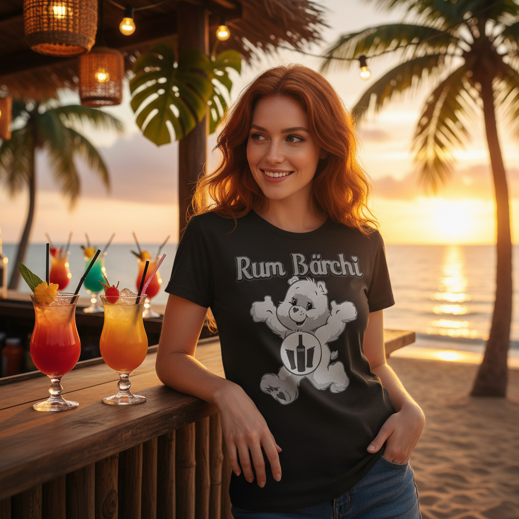Rum Bärchi - Glücksbärchi - Damenshirt