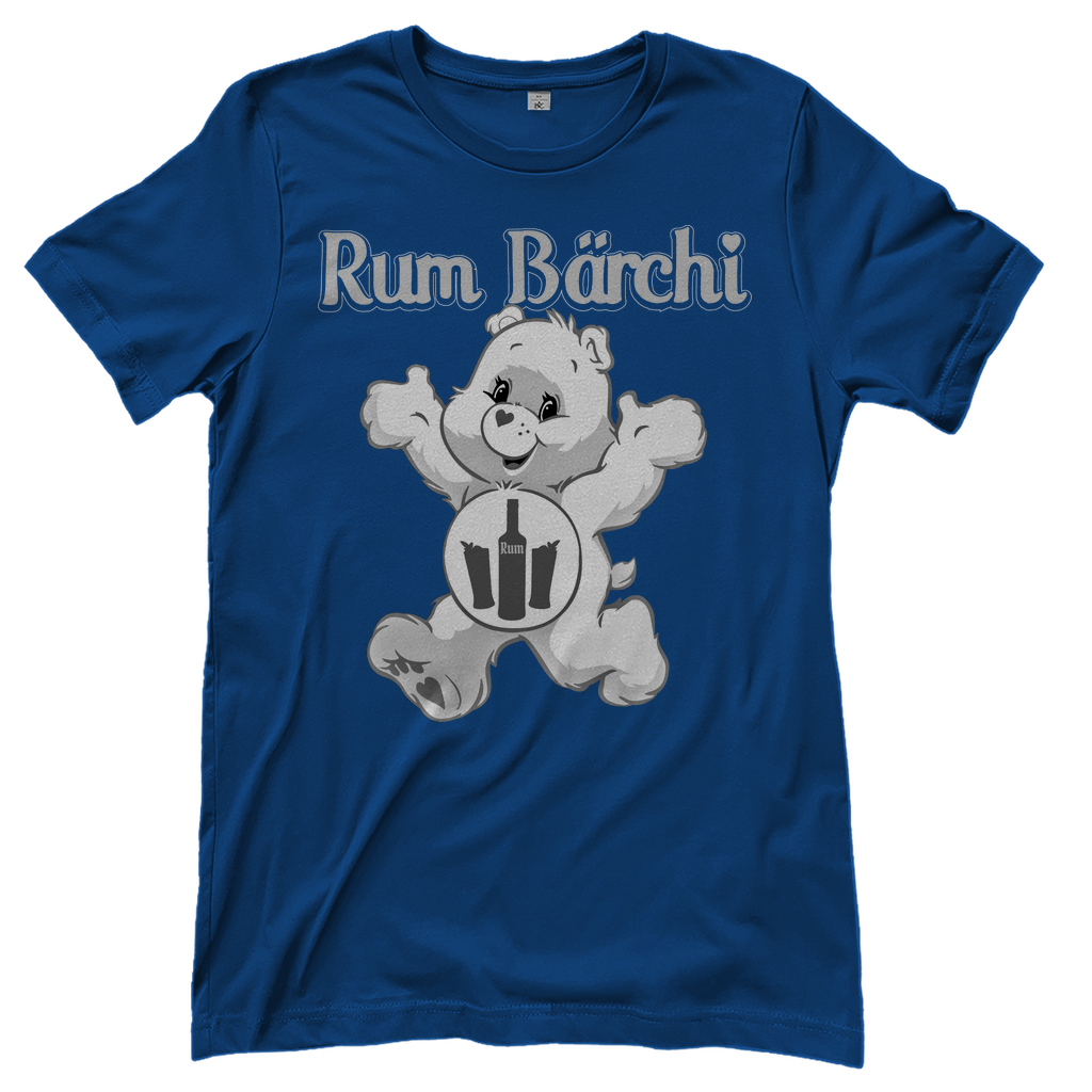 Rum Bärchi - Glücksbärchi - Damenshirt Royal Blue