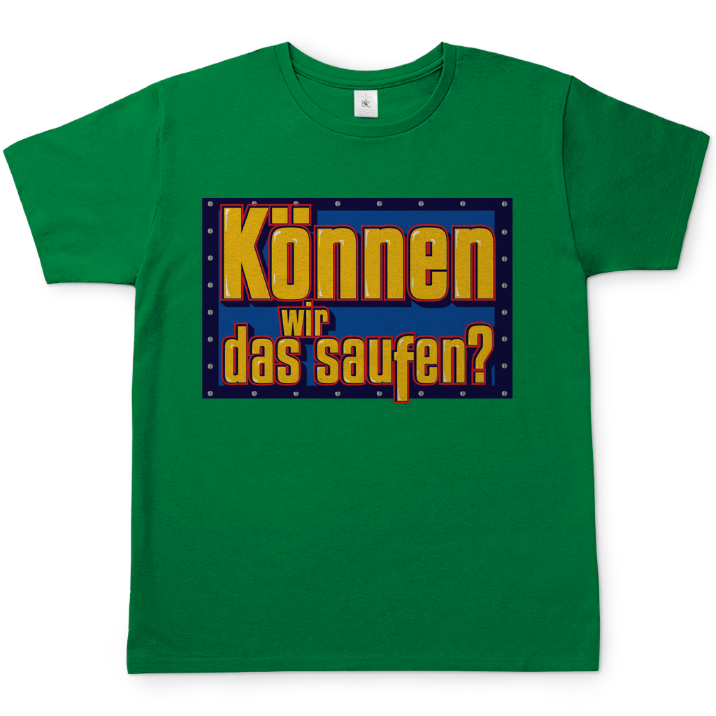 Können wir das saufen? Bob der Baumeister - Herren Shirt Kelly Green