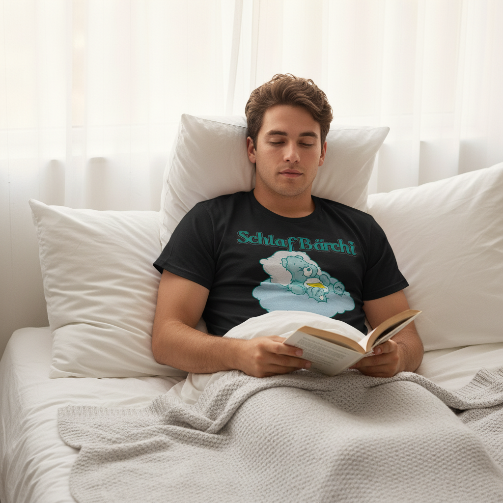 Schlaf Bärchi - Glücksbärchi - Herren Shirt