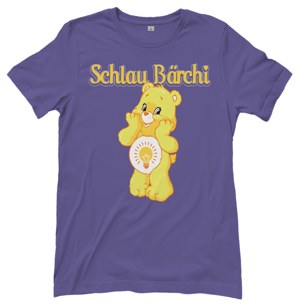 Schlau Bärchi - Glücksbärchi - Damenshirt Millennial Lilac