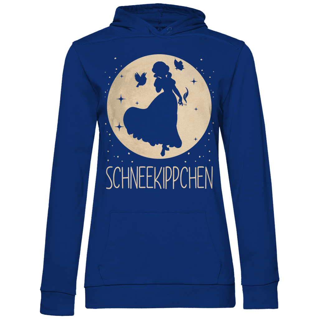 Mond Prinzessin - Schneekippchen - Damen Hoodie Royal