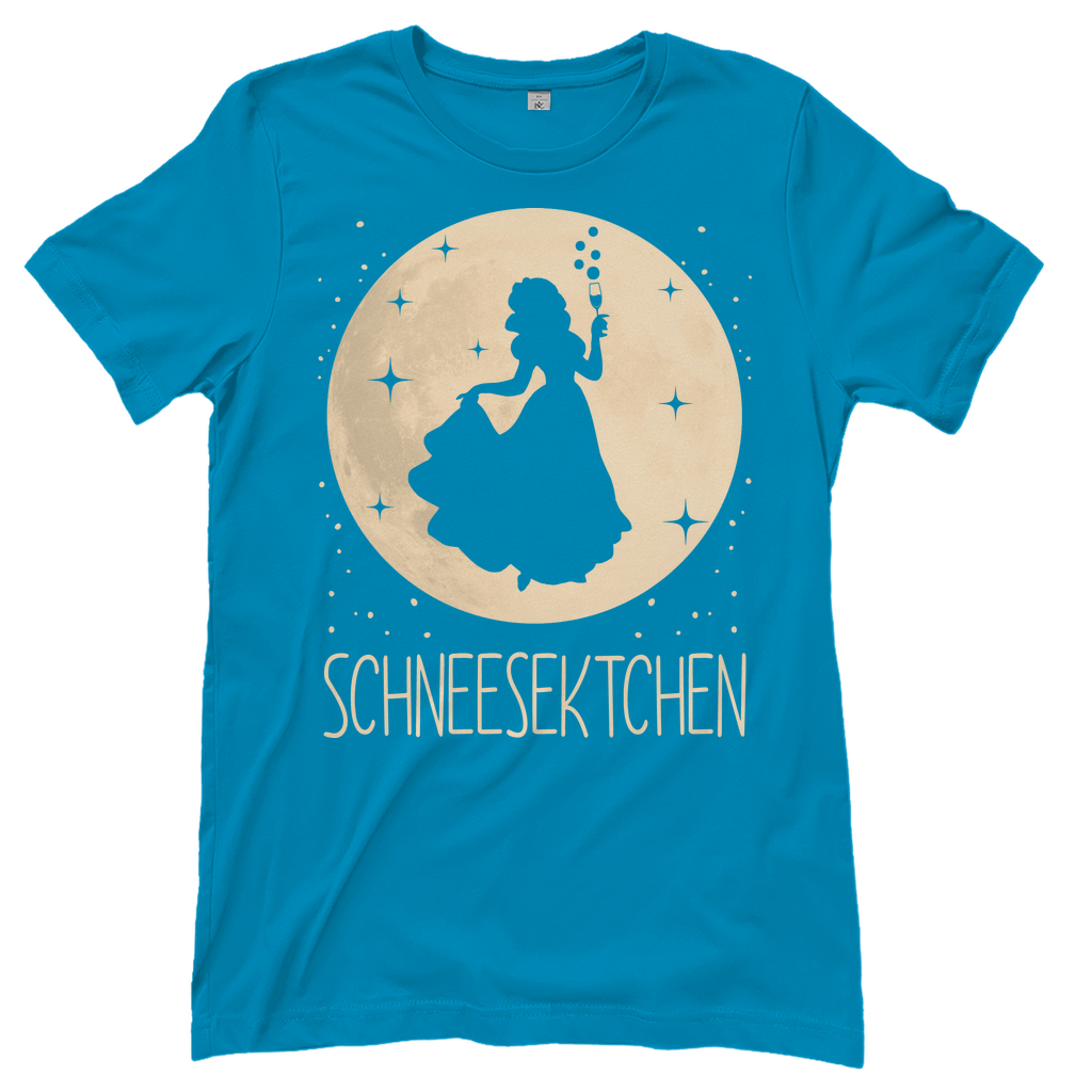 Mond Prinzessin - Schneesektchen - Damenshirt Atoll