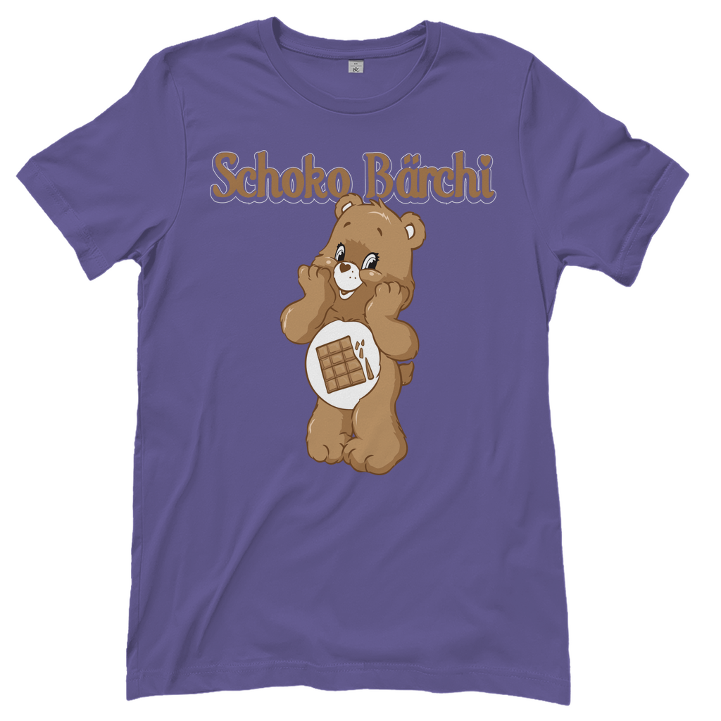 Schoko Bärchi - Glücksbärchi - Damenshirt Millennial Lilac