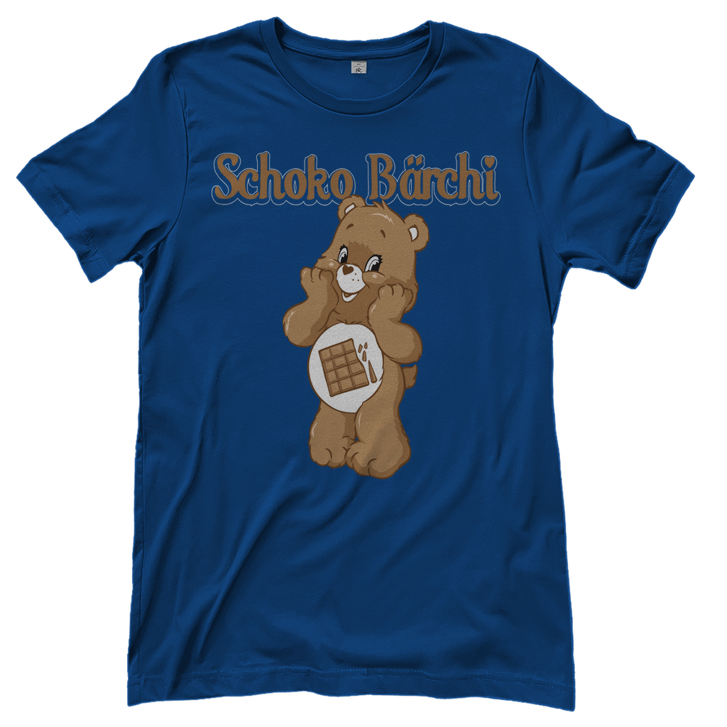 Schoko Bärchi - Glücksbärchi - Damenshirt Royal Blue