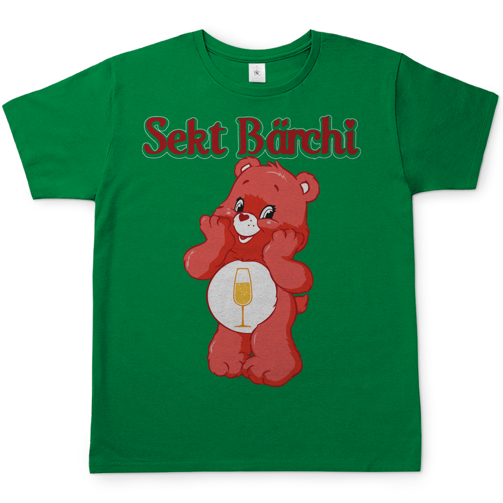 Sekt Bärchi - Glücksbärchi - Herren Shirt Kelly Green