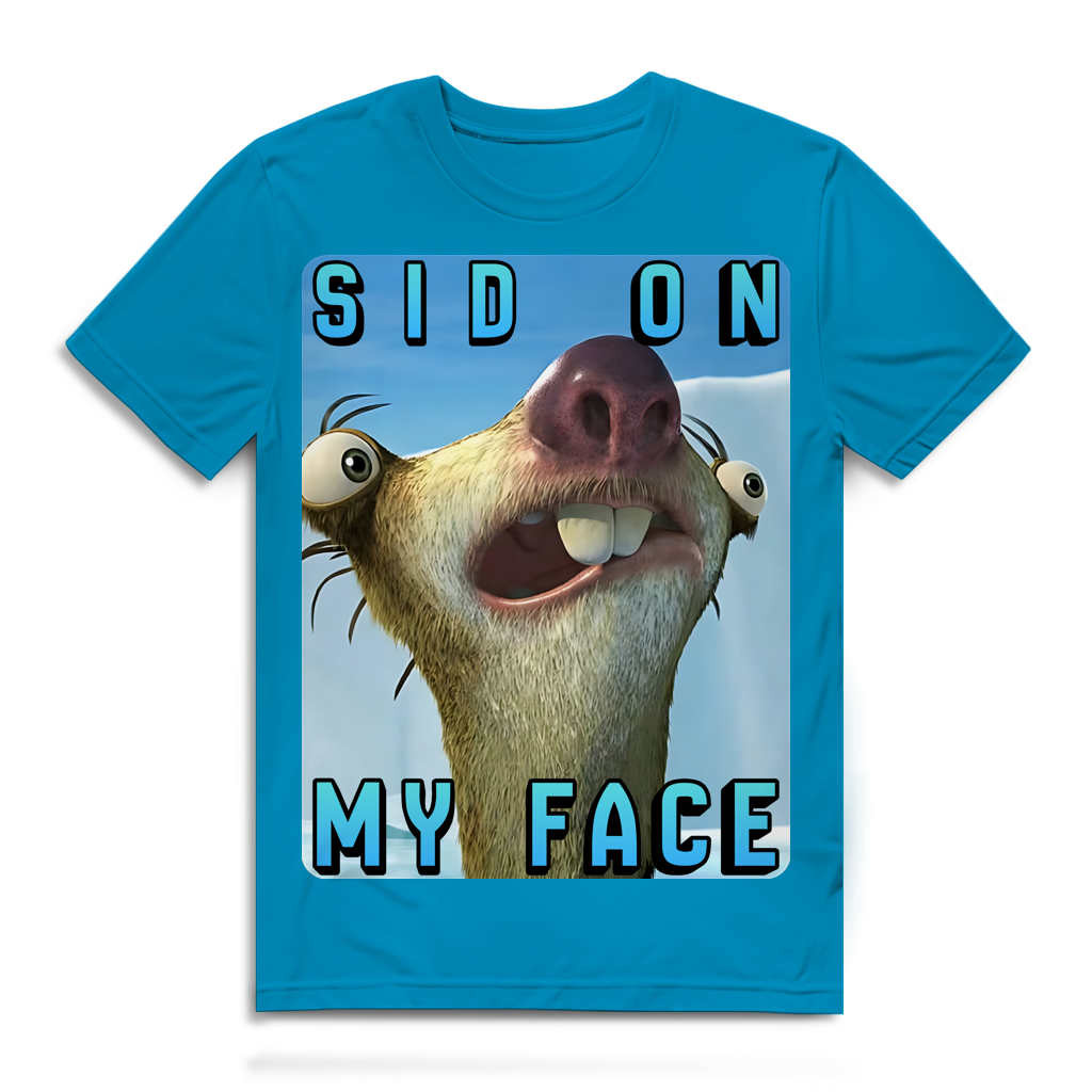 SID ON MY FACE - Herren Premium Bio T-Shirt Atoll