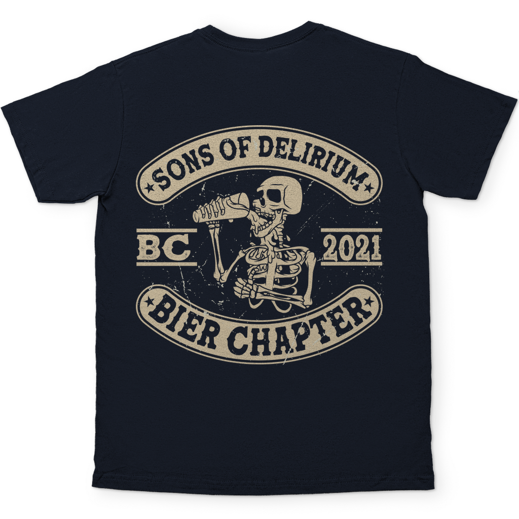 Sons of Delirium BC 2021 Bier Chapter - Herren Shirt Navy