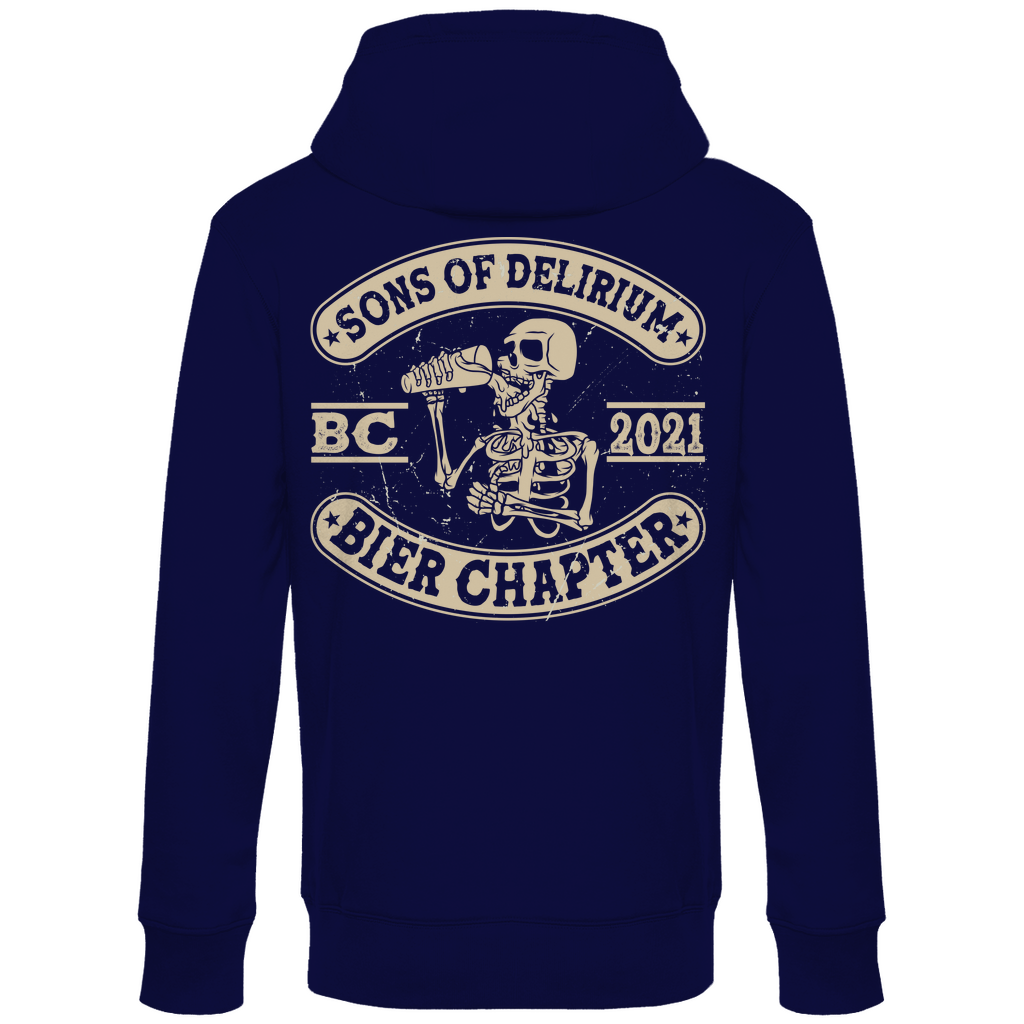 Sons of Delirium BC 2021 Bier Chapter - Unisex Hoodie Navy Blue