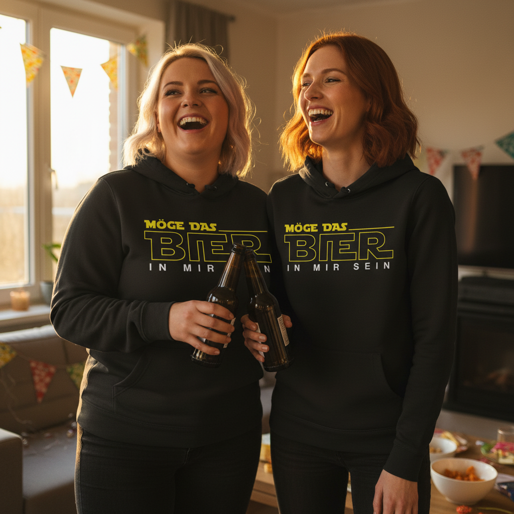 Möge das Bier in mir sein - Star Wars - Damen Hoodie