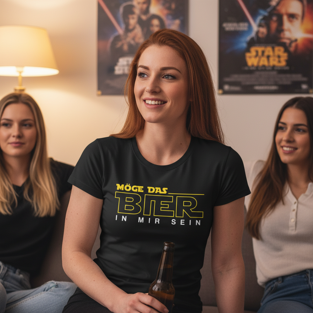 Möge das Bier in mir sein - Star Wars - Damenshirt