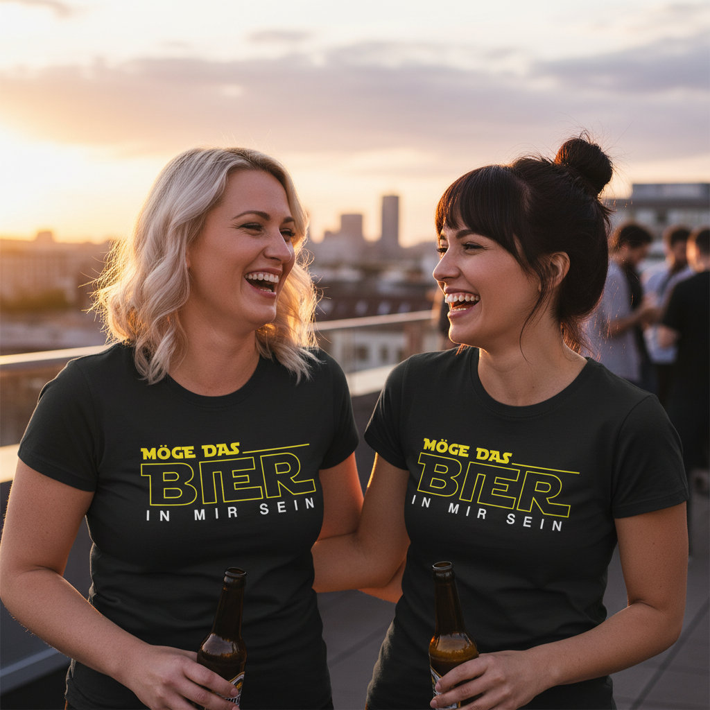 Möge das Bier in mir sein - Star Wars - Damenshirt