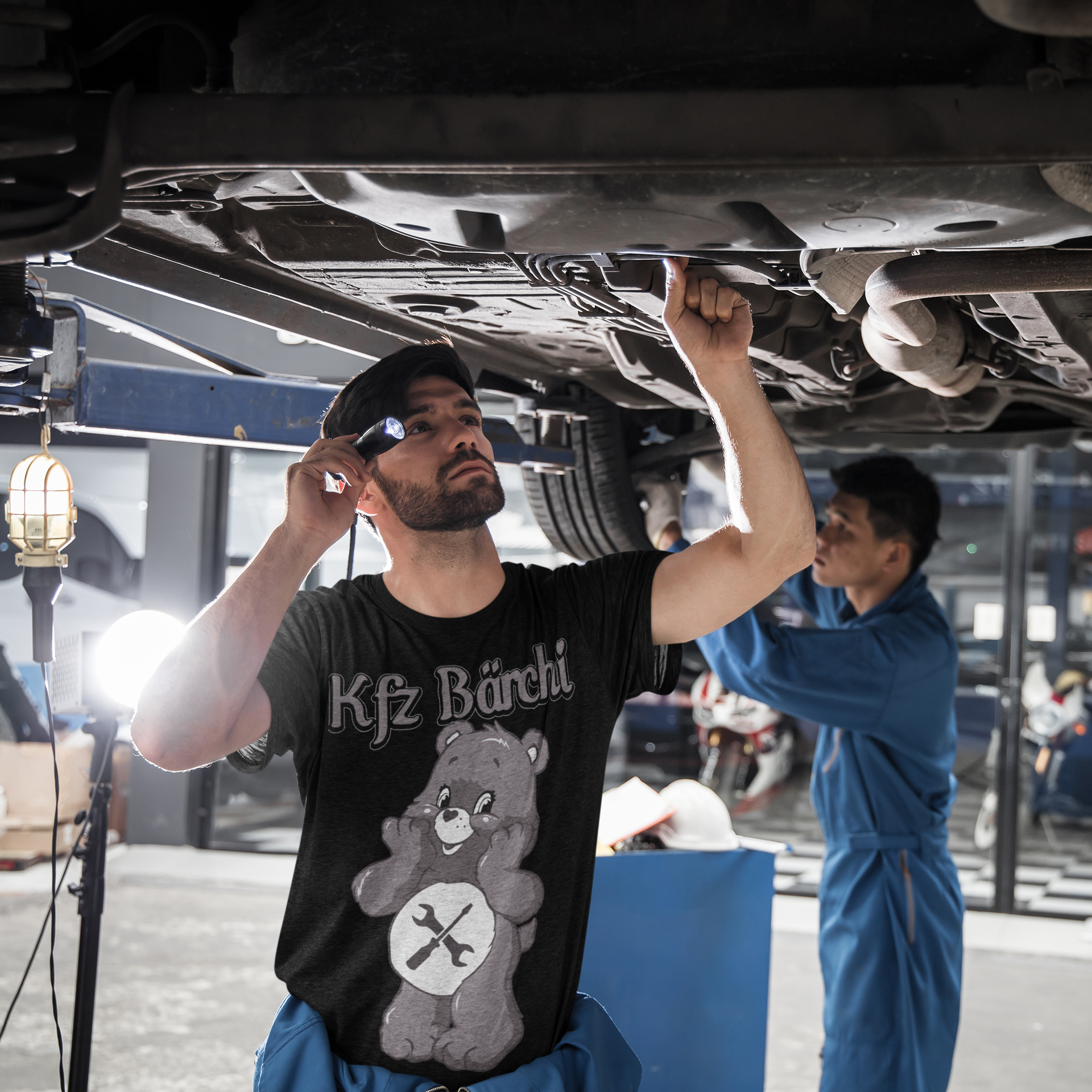 KFZ Bärchi - Glücksbärchi - Herren Shirt