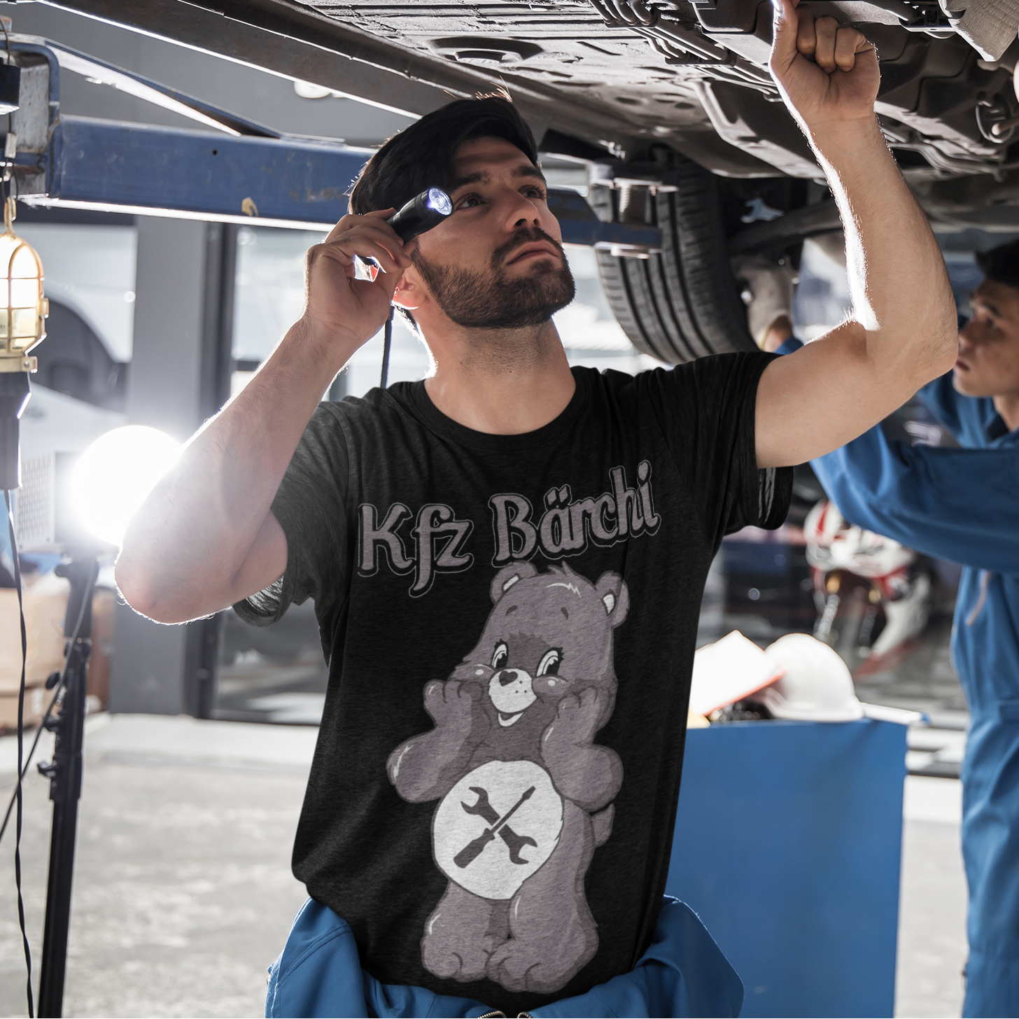 KFZ Bärchi - Glücksbärchi - Herren Shirt