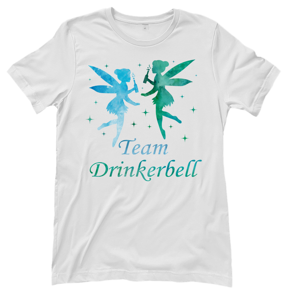 Team Drinkerbell - Prinzessin Aquarell - Damenshirt White