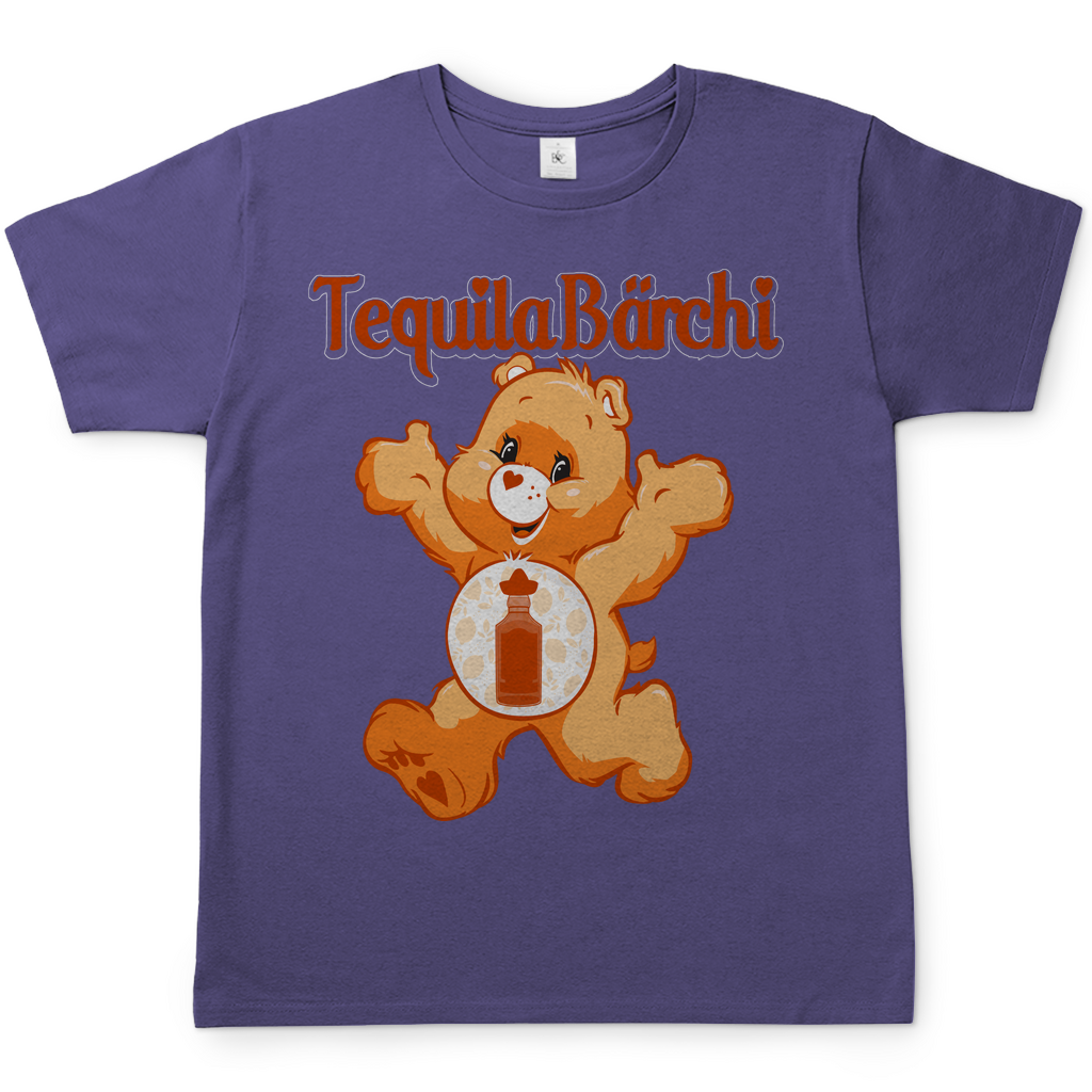 Tequila Bärchi - Glücksbärchi - Herren Shirt Millennial Lilac