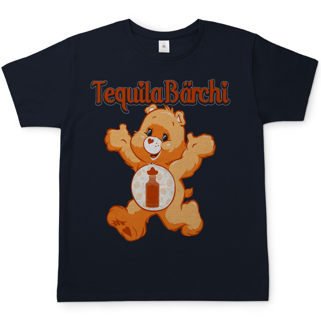 Tequila Bärchi - Glücksbärchi - Herren Shirt Navy