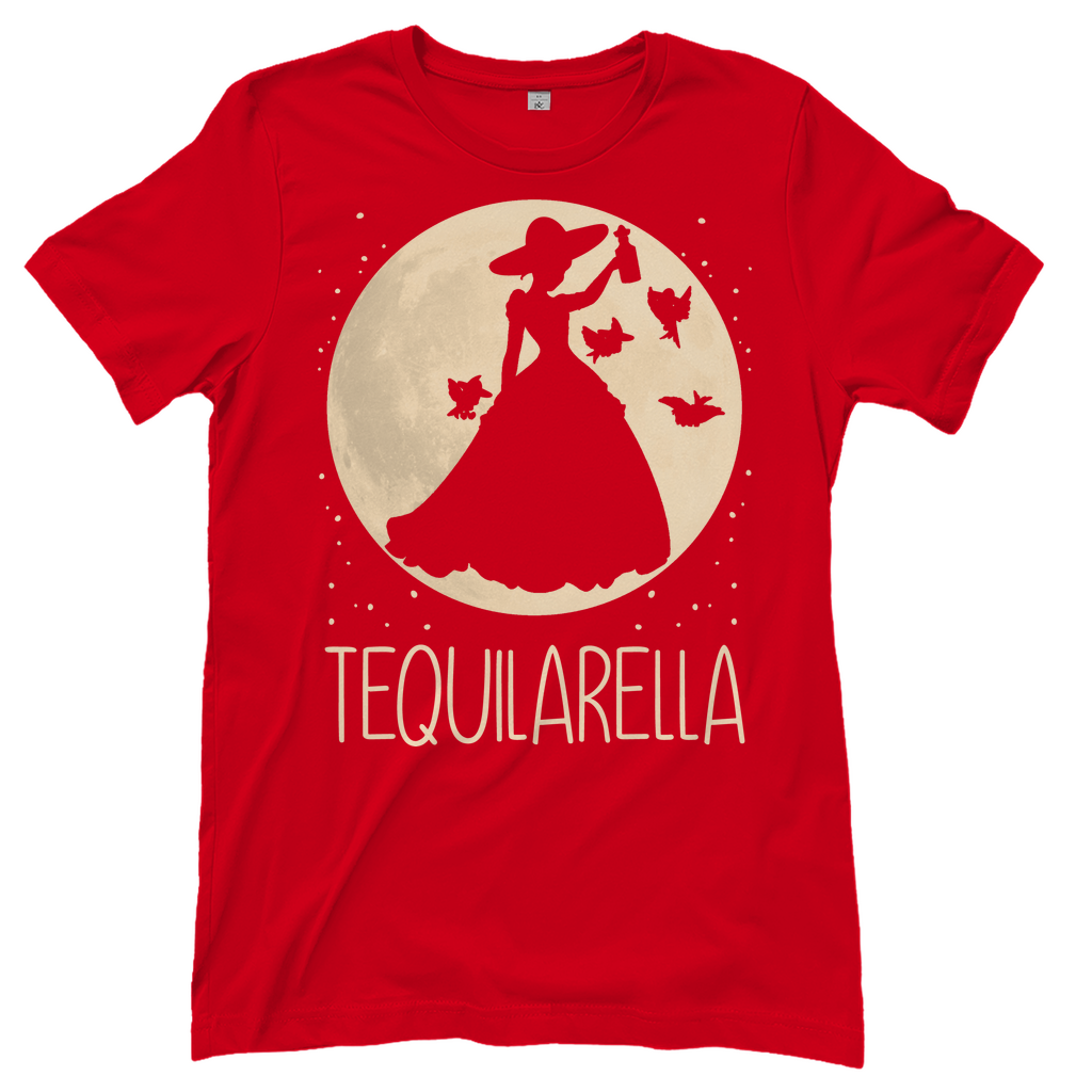 Mond Prinzessin - Tequilarella - Damenshirt Red