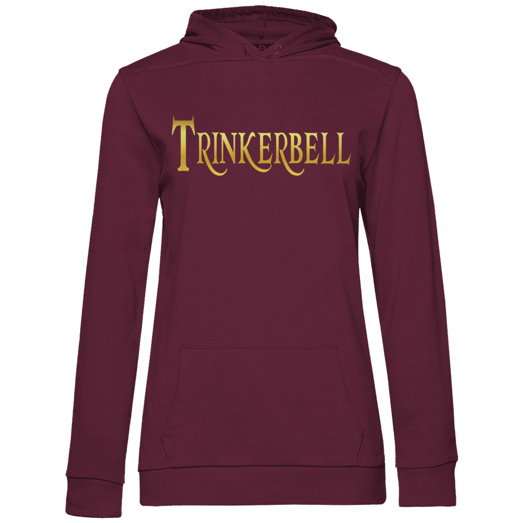 Trinkerbell - Prinzessin Gold - Damen Hoodie Wine