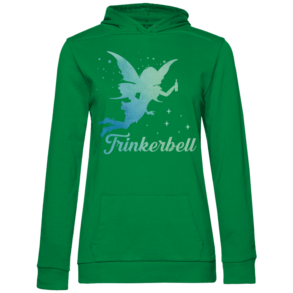 Trinkerbell - Prinzessin Aquarell - Damen Hoodie Kelly Green