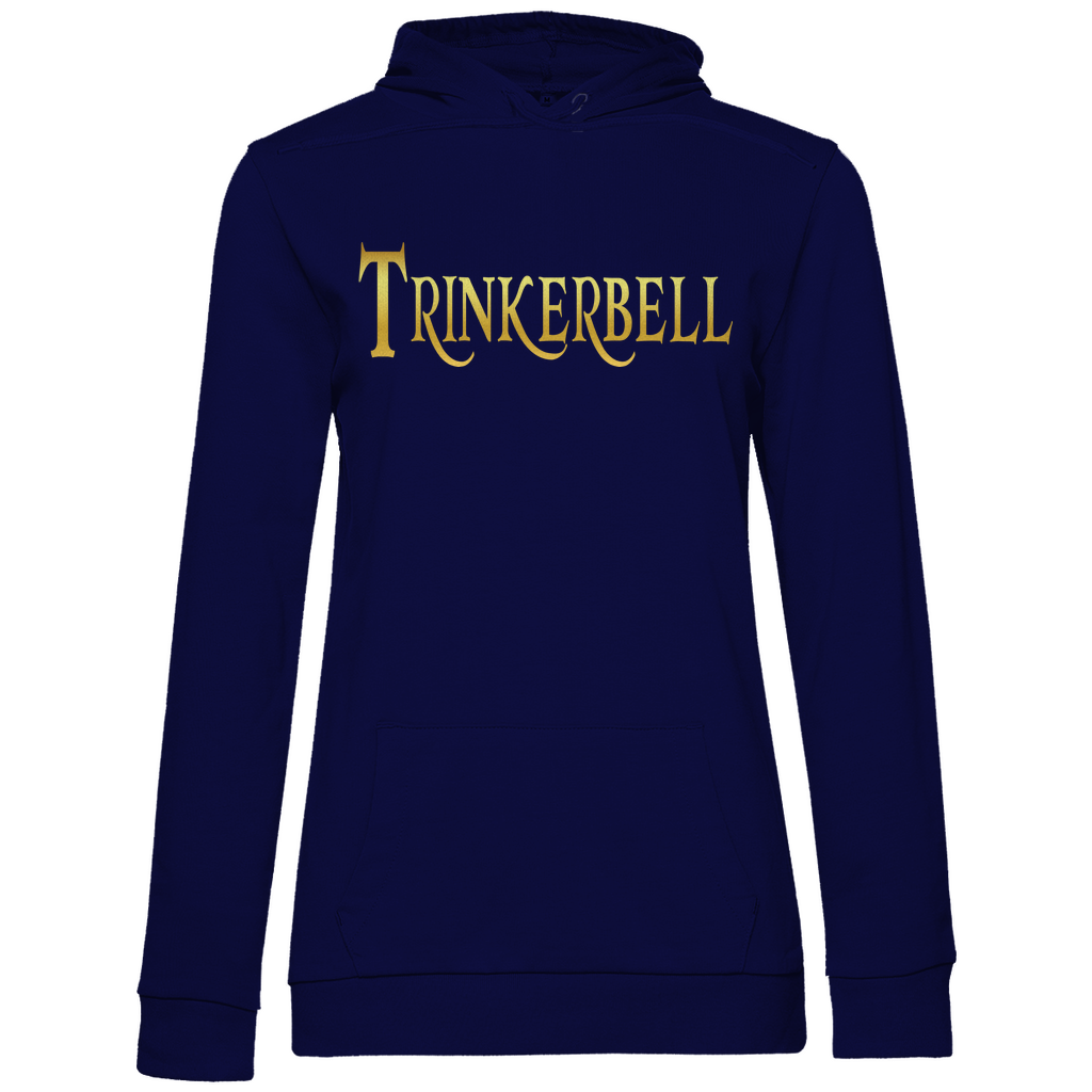 Trinkerbell - Prinzessin Gold - Damen Hoodie Navy Blue