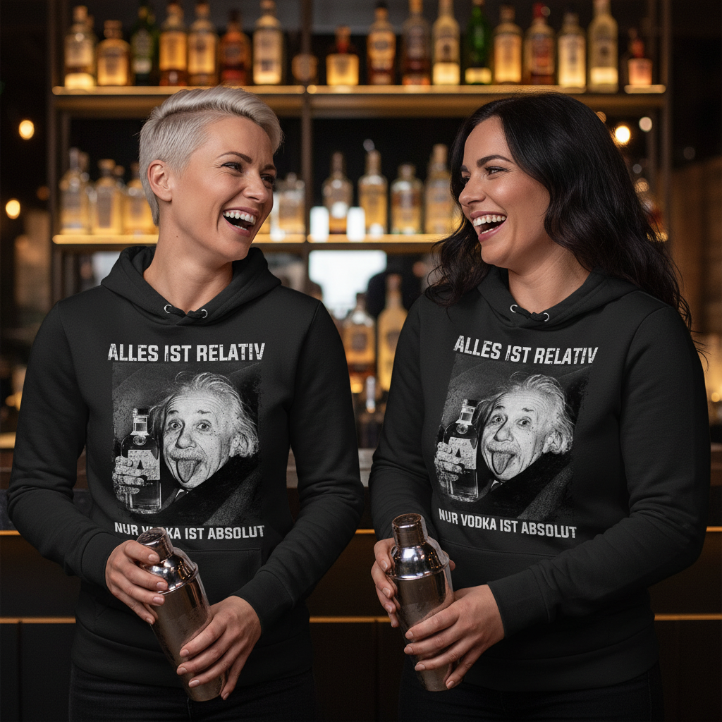 Alles ist relativ nur Vodka ist absolut - Damen Hoodie