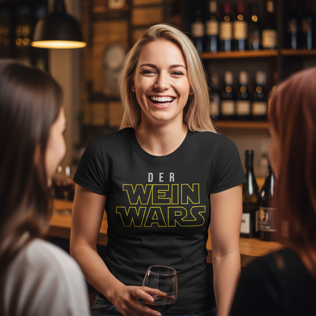 Der Wein Wars Star Wars - Damenshirt