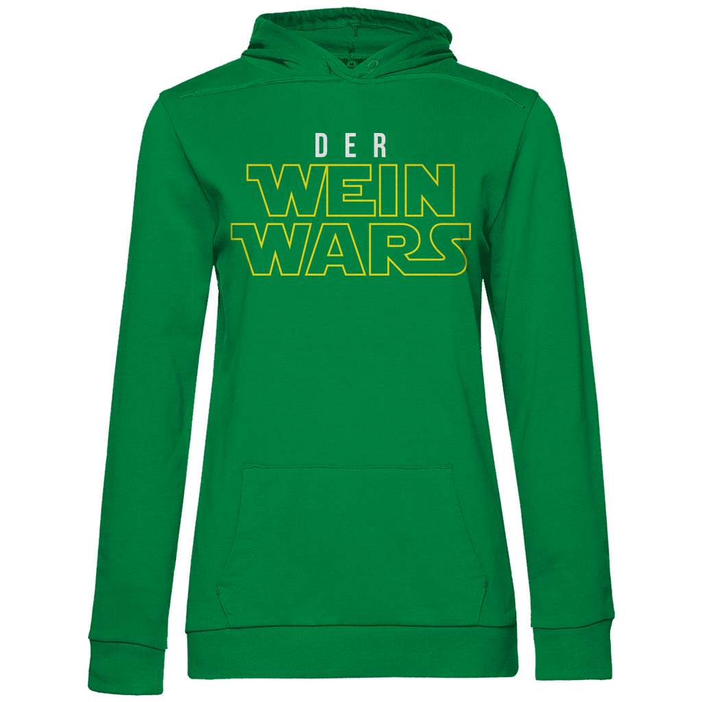 Der Wein Wars Star Wars - Damen Hoodie Kelly Green