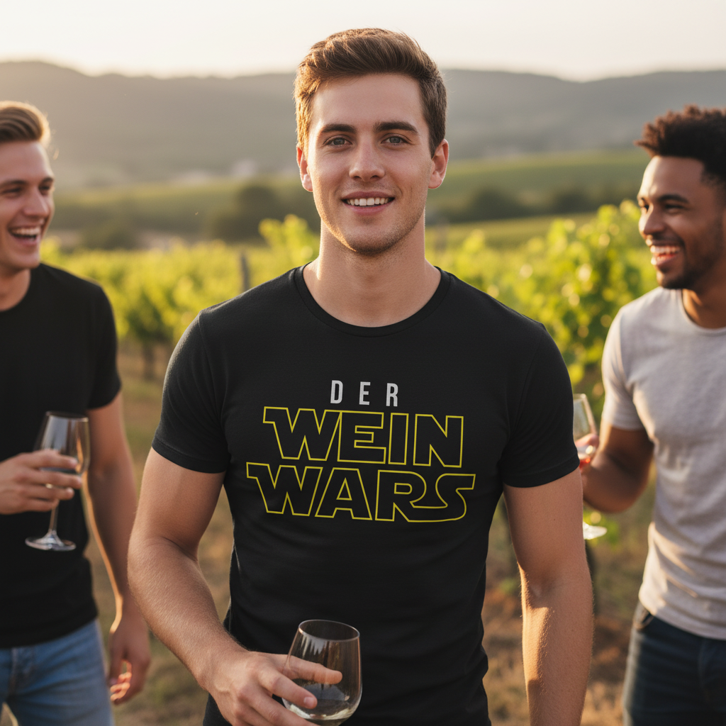Der Wein Wars Star Wars - Herren Shirt