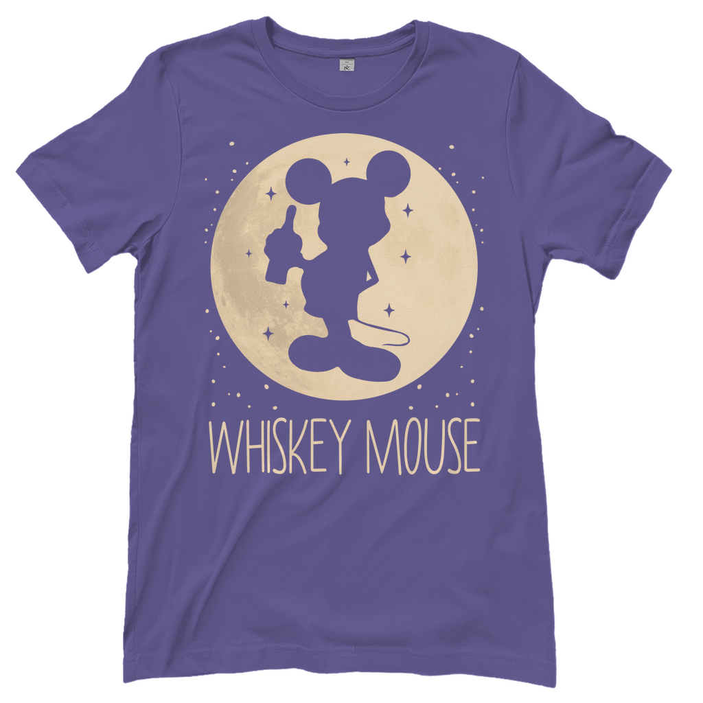Mond Prinzessin - Whiskey Mouse - Damenshirt Millennial Lilac