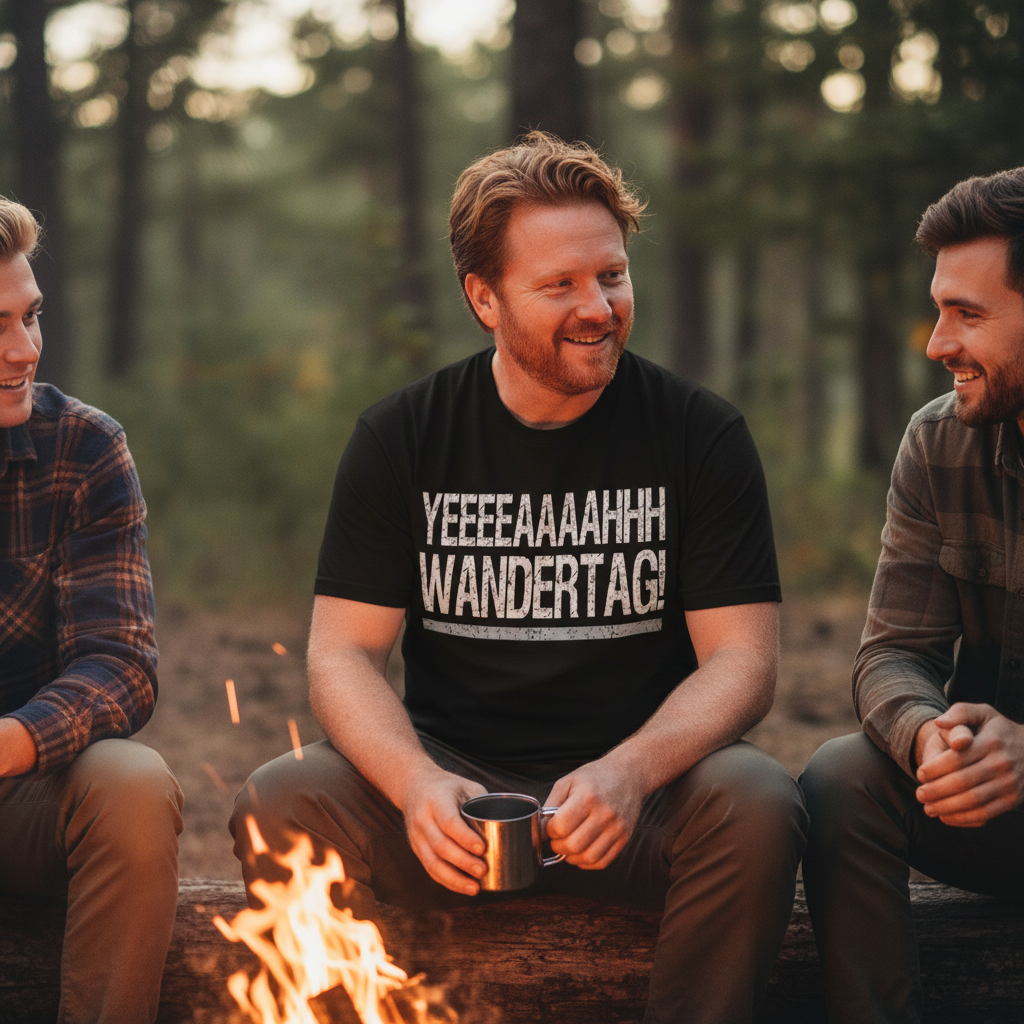 YEEEAH Wandertag! - Herren Shirt