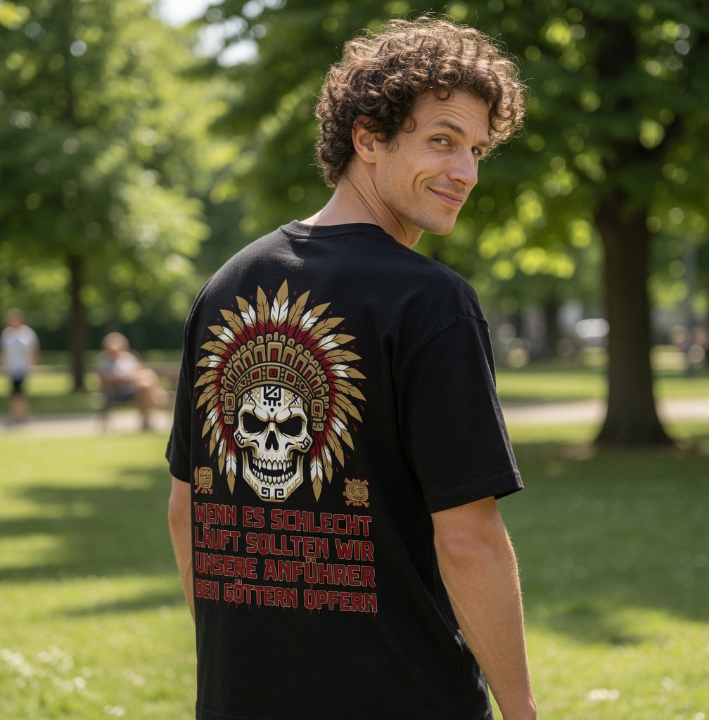 Wenn es schlecht läuft sollten wir unsere Anführer opfern - Jack and Jones Oversize T-Shirt