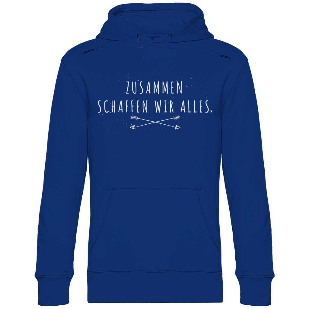 Zusammen schaffen wir alles - Unisex Hoodie Royal