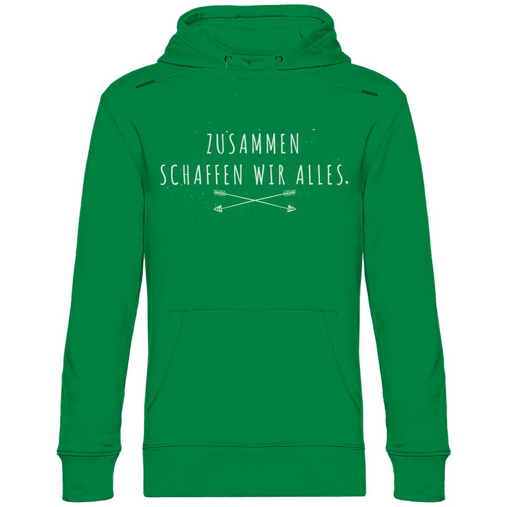 Zusammen schaffen wir alles - Unisex Hoodie Kelly Green