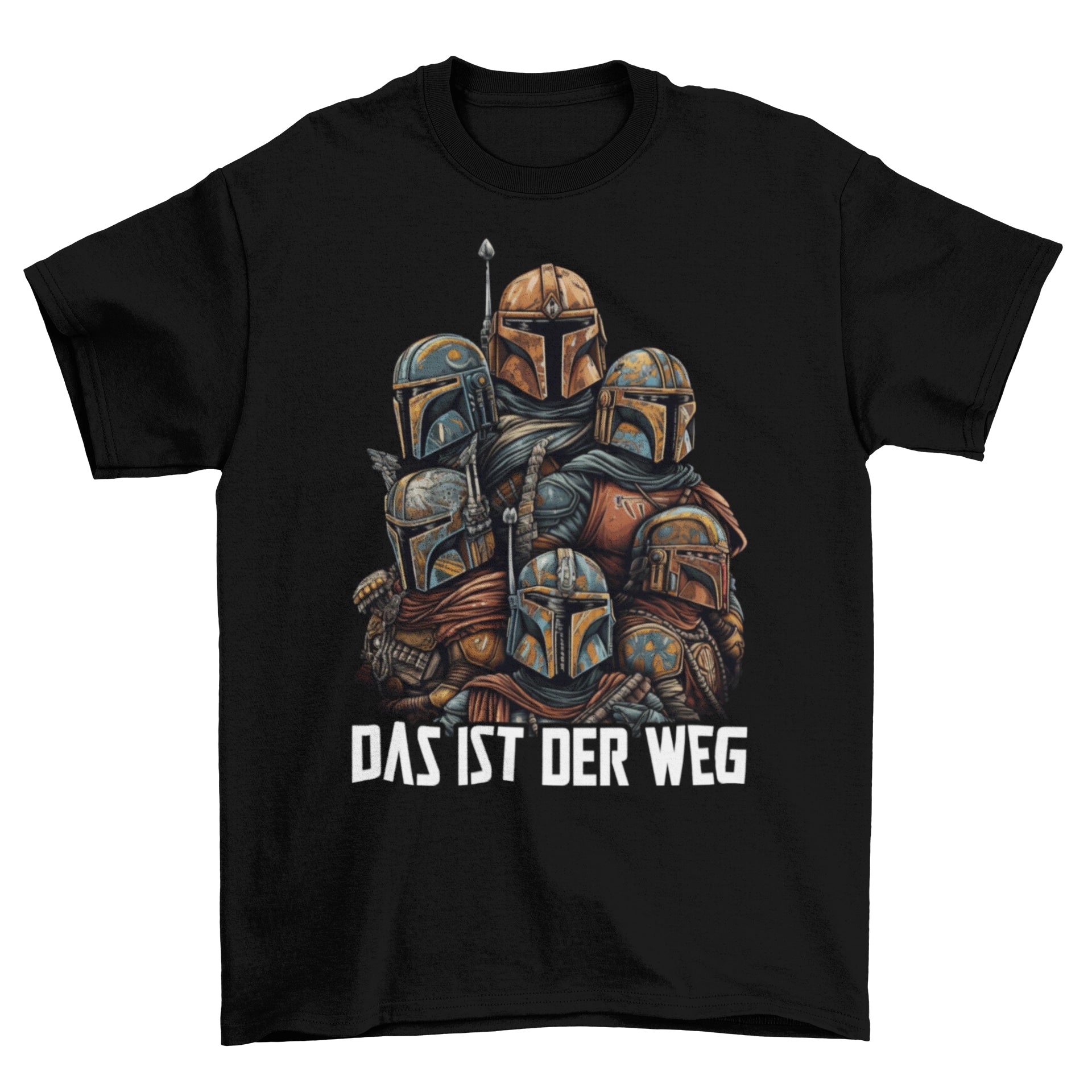 Das ist der Weg - Mandalorianer Gruppe - Herren Shirt Black
