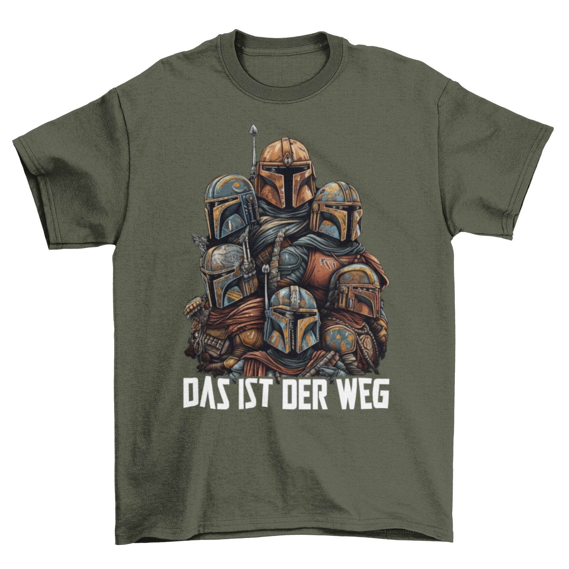 Das ist der Weg - Mandalorianer Gruppe - Herren Shirt Urban Khaki