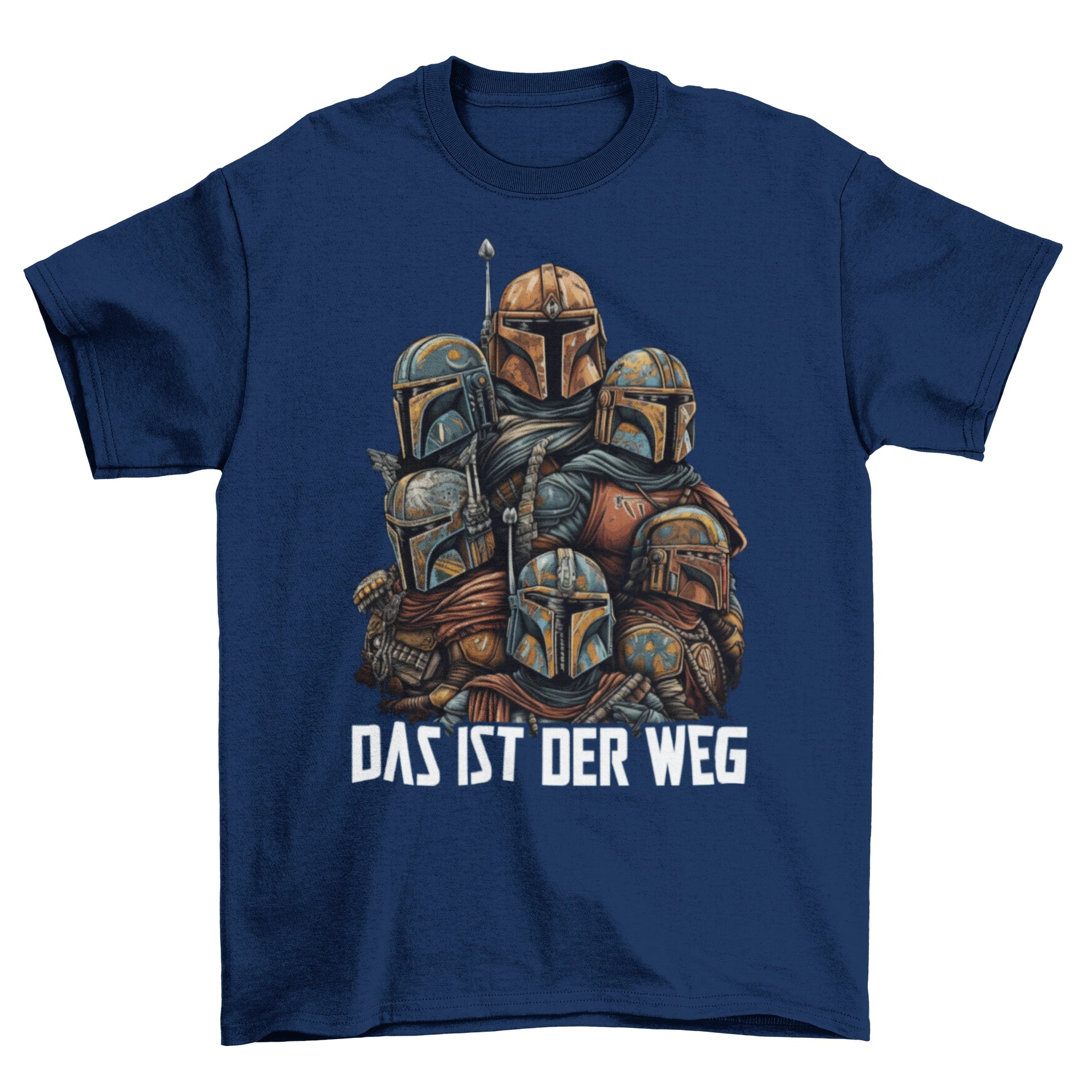 Das ist der Weg - Mandalorianer Gruppe - Herren Shirt Navy