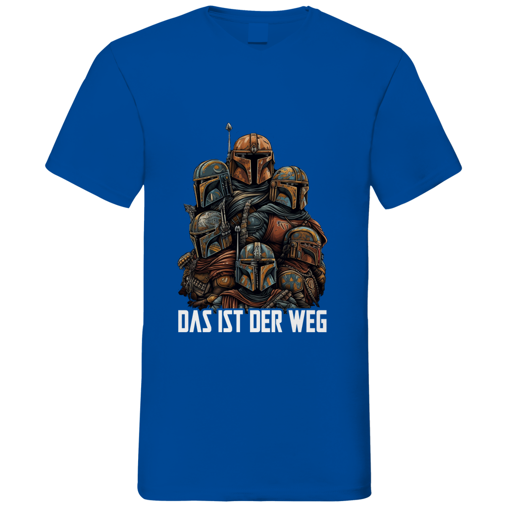 Das ist der Weg - Mandalorianer Gruppe - Herren V-Neck Shirt Royal Blue