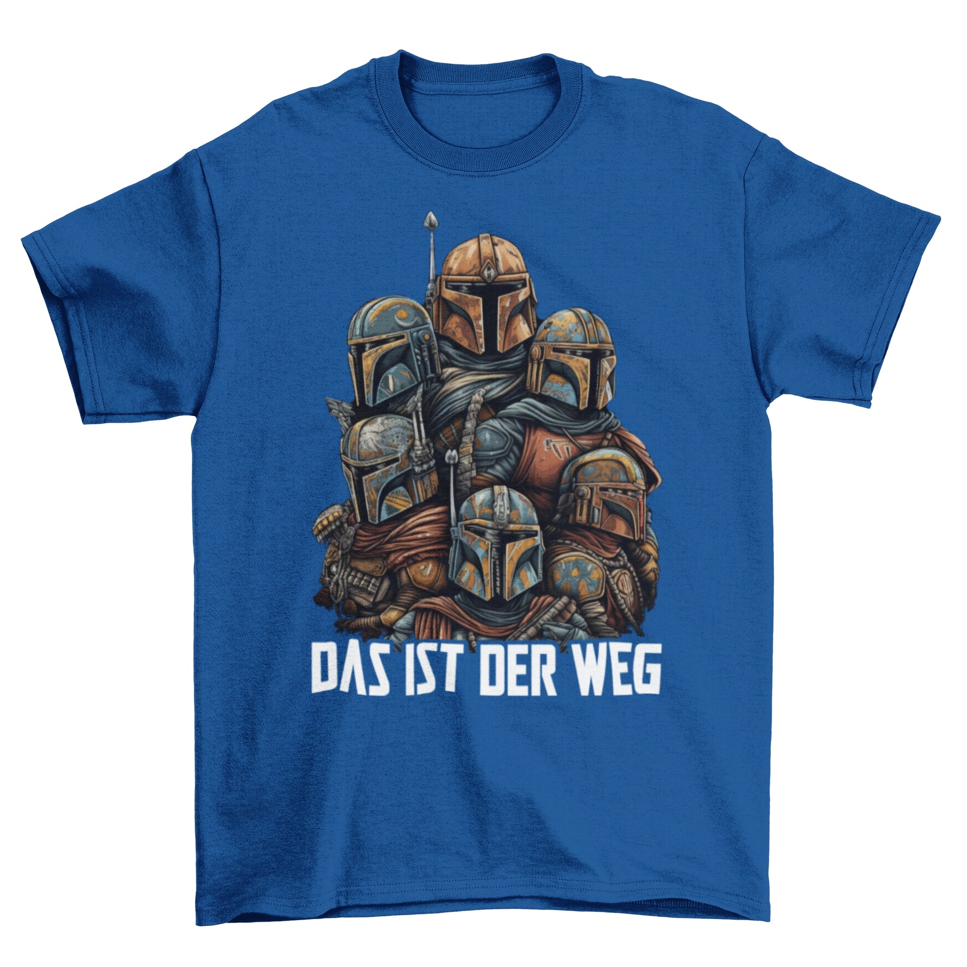 Das ist der Weg - Mandalorianer Gruppe - Herren Shirt Royal Blue