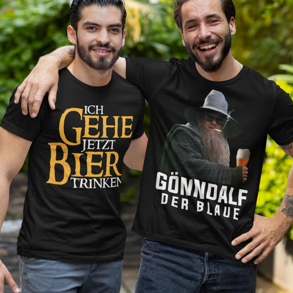 Beste Freunde mit lustigen Herr der Ringe Shirts