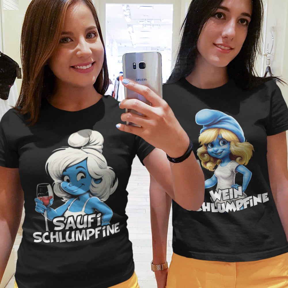 Die Schlümpfe Damen T Shirts